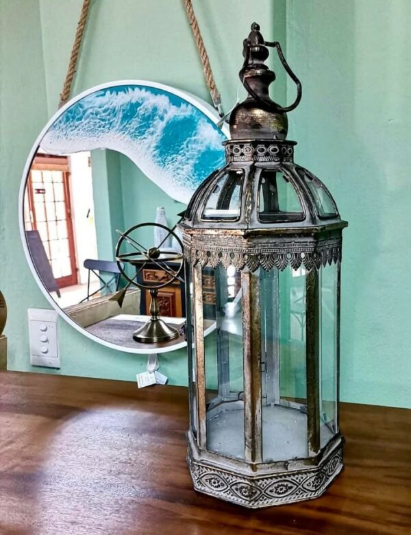 40cm Ocean Themed hanging wall mirror