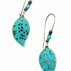 Leaf Drop Earrings