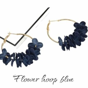 Flower Hoop Blue