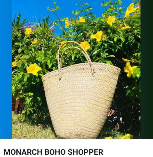 Monarch Boho Shopper