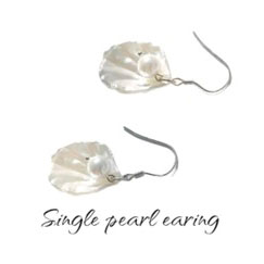 Single Pearl Earring