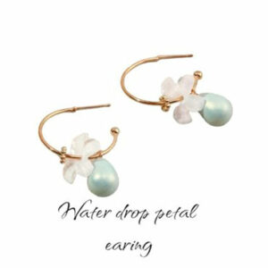 Water Drop Petal Earring