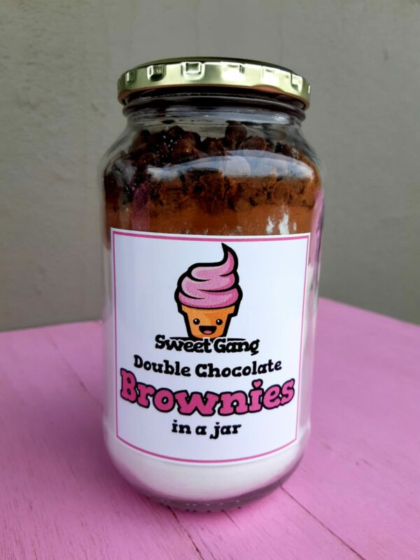 Double Choclate Brownies in a Jar - Image 2