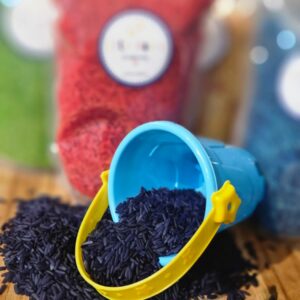 Sensory Play - Coloured Rice (500G)