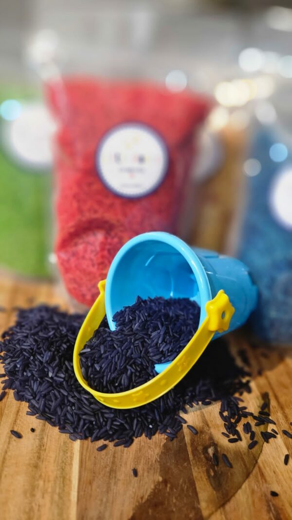 Sensory Play - Coloured Rice (500G)