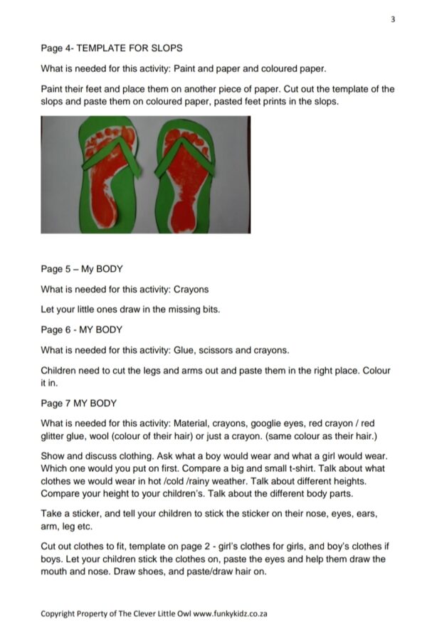 The Clever Little Owl Curriculum - Grade 00/RR (PDF) - Image 3