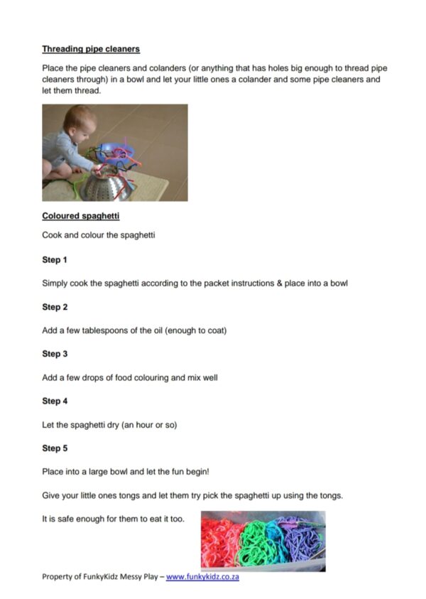 Messy Play Curriculum - All ages (PDF) - Image 2